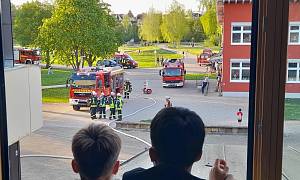 Übung mit freiwilligen Statisten